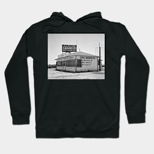 Roadside Diner, 1939. Vintage Photo Hoodie